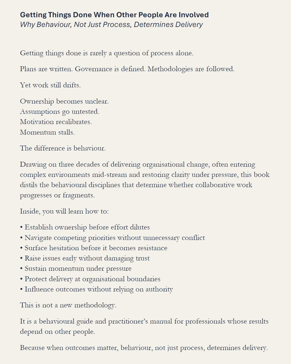 Getting Things Done When Other People Are Involved (PDF) | Meticulant